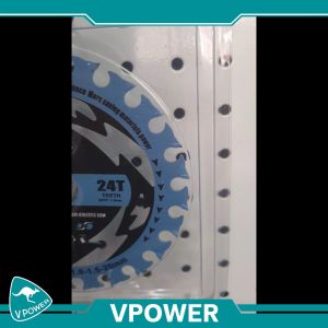 VPOWER ใบเลื่อยวงเดือนตัดไม้ สำหรับเครื่องเลื่อยไร้สาย 5 5.5 6นิ้ว x 24T (สินค้ามีตัวเลือก)