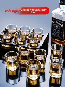 GIANXI | Bộ Ly Rượu Kính Dùng Tại Nhà 6 Cái