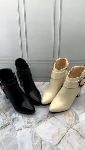 Sepatu Boots Flat Fashion Korean BO9092