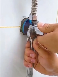 Universal Faucet Angle Valve Broken Screw Extractor Reverse Thread Tap For Easy DIY Removal