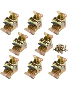 Bộ 8 Chân Bàn Gấp Gọn Chịu Lực Cao 90 Độ Khóa Chống Trượt Hỗ Trợ Mở Rộng Tự Khóa Có Thể Gấp Gọn Dùng Cho Đồ Nội Thất