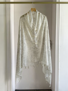 Travel Desert Beach Scarf Womens Ethnic Style Multifunctional Shawl Shoulder Cover Xinjiang UV Protection Sand-proof Scarf