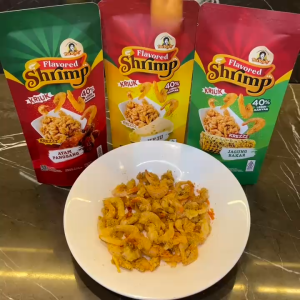 Udang Flavour Bu Rudy – BBQ Keju Jagung Bakar [40% Lebih Banyak]