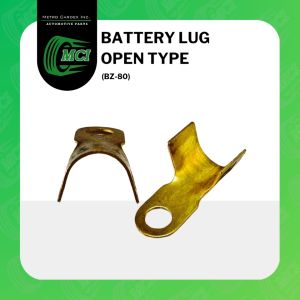 BATTERY LUG Open Type Plated BZ-80 Light Duty Universal 5/16" 8mm Hole wire ring terminal connector