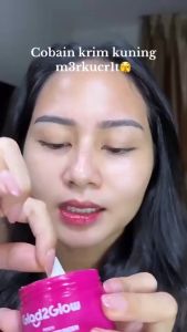 ❤️Ruby & Laura❤️Glad2Glow Retinol Moisturizer Peach 30g/1.05FL Memudarkan Garis Halus Kerutan Bekas Jerawat