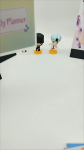 Slim PP Waterproof Plastic Cute Weekly Memo Pad To Dos List Diary book daily planner Notebook Buku Nota comel