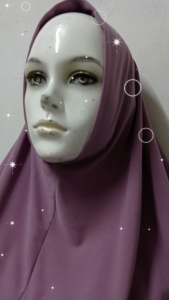 MBS Tudung Sarung Layla Instant Wanita Soft Awning Mosscrepe Elastic Size M H1-H17