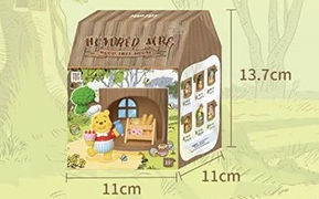 TOPTOY | Cute Bear Tree‑House Scene Blind Box TOPTOY Trendy Desktop Ornament Collectible Figurine Graduation Gift For Collectorst