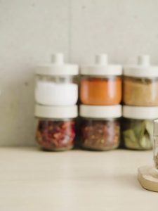 Toples Kaca Kecil Makanan Kering Kedap Udara Bening Ukuran 300 ML