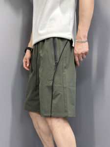 Quần Short Nam Mùa Hè 2025 Có Túi Quần Lửng Ống Đứng Quần Lửng Năm Mảnh Bằng Lụa Băng Nhanh Khô Mát Mẻ Thoáng Khí