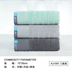 Antibacterial Thickened Pure Cotton Face Towel Ultra Absorbent Quick Dry for Children Home Use Towel/King Shore Brand