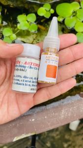 Thức Ăn Artemia Sấy Khô 10ml Và 50ml Cho Cá Betta Guppy (7 Màu) Dĩa...Cá Bột