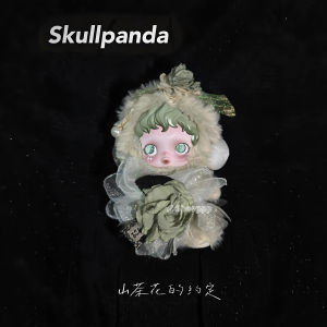 Original Camellia Promise Skullpanda Doll Clothes Hair Accessories Labubu Headwear Anime Cosplay Toys in Stock