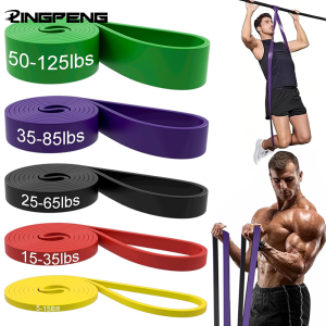 Resistance Band Heavy Duty Latex Sports Elastic Belt Pull Up Assist Bands For Pilates Workout Out Fitness Shape Body Home Gym