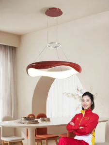 HUANGJIANG | French Cream Nordic Creative Dining Chandelier
