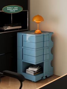 NANGUAHEZI | Mobile Bedside Cabinet Trolley Organizer