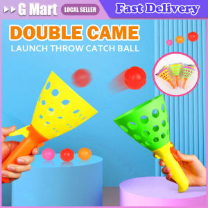 ⭐【LazTop Seller】Outdoor Sports Games Toys Children Throwing Catching The Ball Set Parent-child Interactive Catch Ball Toy Children Gifts 306-LZC-Launch-Ball-Toy