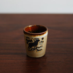 You Need a Small Cup Export Fashion Vintage Mini 80ml Ceramic Small Coffee Cup TASS