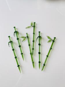 Băng Đô Bằng Tre Cổ Điển Cho Phụ Nữ Phụ Kiện Tóc Thời Trang Mới Ra Lò Trang Sức Thời Trang Không Đính Kim Cương Màu Xanh Lá Cây