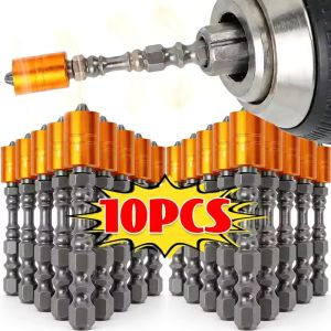 10Pcs Double Head Magnetic Phillips Head Bit Plasterboard Drywall Positioning S2 Alloy Steel Cross Hand Electric Drills Screwdriver Screws Tools