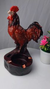 Asbak ruang tamu mewah ayam jago