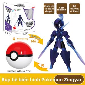 Đồ Chơi Hình Pikachu & Archenom Biến Hình
