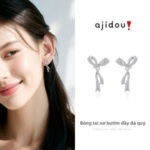 ajidou | Móc Tai Cao Cấp Sang Trọng Có Ruy Băng
