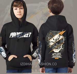 Hoodie Prostreet White Devill Anak: Jaket Hoodie Terbaik untuk Anak Umur 5-12 Tahun