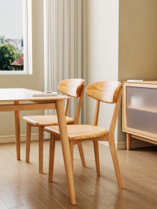 MU FENG ZHI NAN | Modern Simple Backrest Dining Chair
