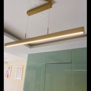 RNG Tricolor Modern Chandelier Dining Light Bar Lights Counter Minimalist Pendant Light