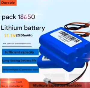 11.1V high-capacity 18650 lithium battery with safety protection suitable for Bluetooth speakers karaoke machines etc