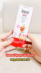 [ XẢ KHO ] Imunol Syrup - bổ sung Beta Glucan tăng đề kháng hỗ trợ giao mùa giảm ốm vặt 150ml