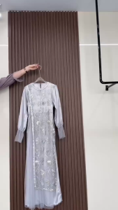 New Kinar Dress Gaun Kondangan Pesta Bridesmaid Silk Variasi Brukat Tille Mewah Elegant Terbaru 2025