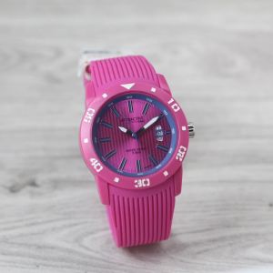 Jam Tangan Gaya Kasual Wanita: Q&Q DB02 Tali Rubber Original