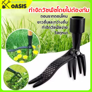 ถอนหญ้า ส้อมถอนหญ้า ที่ดึงวัชพืช เครื่องถอนวัชพืช ถอนหญ้าคา เครื่องมือดึงวัชพืชยืนขึ้น ที่ถอนหญ้ามือ เครื่องมือตัดเล็มรากเครื่องมือกำจัดวัชพืชสำหรับงานกลางแจ้งพร้อมแป้นเหยียบ - Lazada