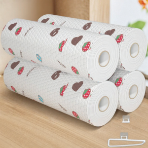 HS | Dry & Wet Reusable Disposable Thick Cleaning Wipes