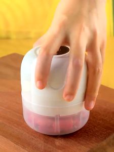 Baby Food Blender Wireless and Portable Food Cook Processor Garlic Meet Cutter 250ml