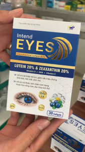 Viên Uống Bổ Mắt Sáng Mắt EYES INTEND hộp 30 viên dùng cho người lớn suy giảm thị lực.