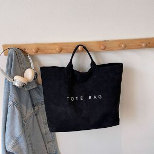 JIFANPAUL | High Capacity Retro Suede Tote Bag