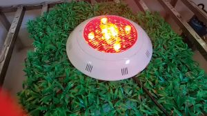 ไฟสระว่ายน้ำ โคมไฟ ไฟสระว่ายน้ำ โคมไฟใต้น้ำ LED กันน้ำ โคมไฟสระว่ายน้ำ AC 12V 38W RGB ไฟควบคุมระยะไกล IP68 แขวนผนัง โคมไฟกันน้ำ