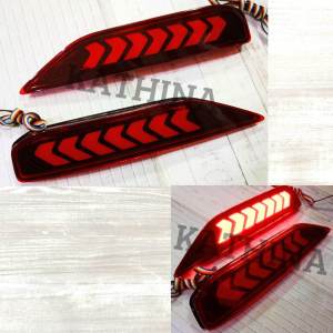 Lampu Reflektor Belakang Mobil Xpander Tipe G Led Bumper Reflector