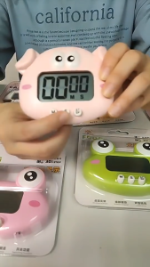 Digital Timer Kitchen / Timer Karakter / Timer Alarm / Stopwatch Waktu (timer karakter ) (ZOOMTEKNO)