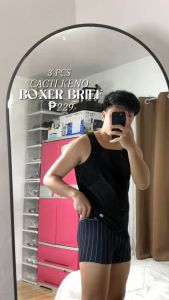Cacti Keno Mens Large Size Organic Cotton Boxer Brief Flat Corner Boxer Brief for Men 3Pcs