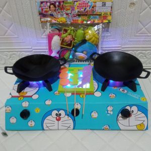 mainan edukasi /kompor led masakmasakan anak perempuan lagi viral murah bisa buat kado dan COD