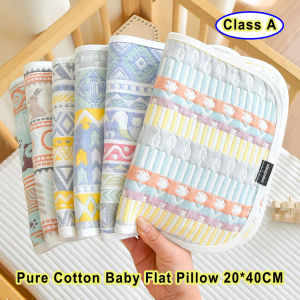 Pure Cotton Baby Protection Pillow Breathable Newborn Flat Pillow Anti-spitting Milk Pillow Towel