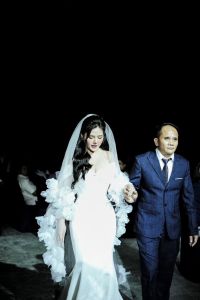 Phụ kiện Hoa voan đốt trang trí trang phục