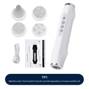 foreverlily | Portable Oxygen Bubble Facial Machine CO2 Bubble Pen Aqua Skin Face Cleansing SPA Beauty Device CO2 Pods Massager