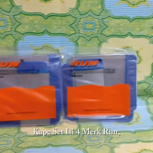 Kape Set Isi 4 Terdiri Dari 5cm 8cm 10cm 12cm Scraper Dempul Merk RUN