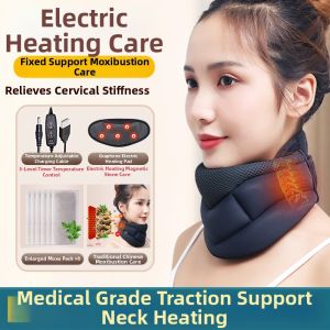 Anti-Forward Head Neck Support Heating Pain Relief Cervical Corrector