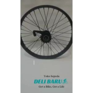 Pelek 18 TORPEDO jadi ukuran 18" murni Velg Alloy hub belakang saja TERPEDO sepeda anak